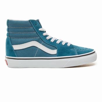 Damske Kotnikove Tenisky Vans Color Theory Sk8-Hi (Unisex) Biele VA90TAINY